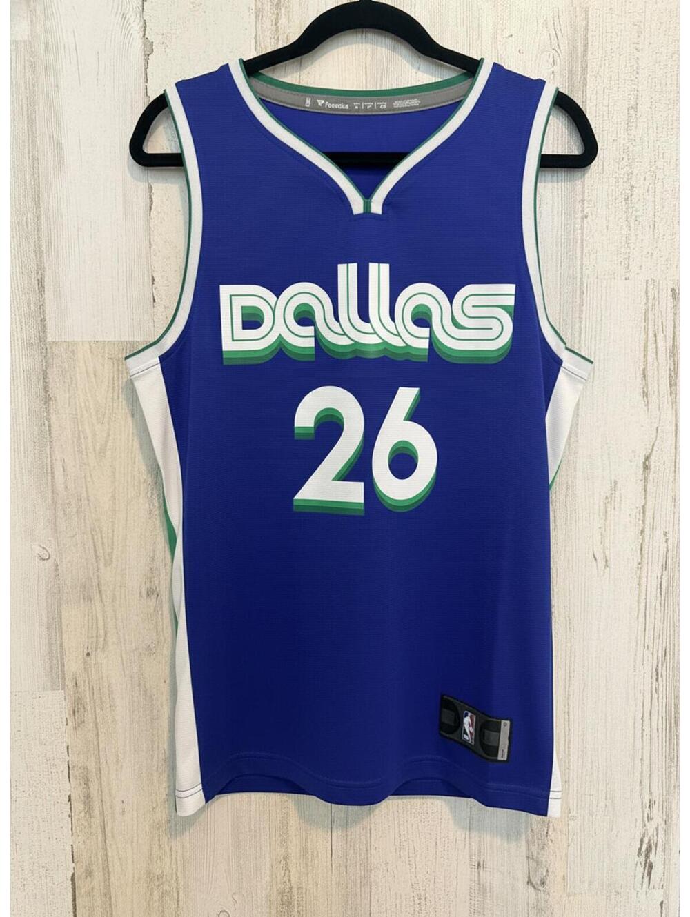 Fanatics Men's Small Dallas Dinwiddie #26 NBA Jersey